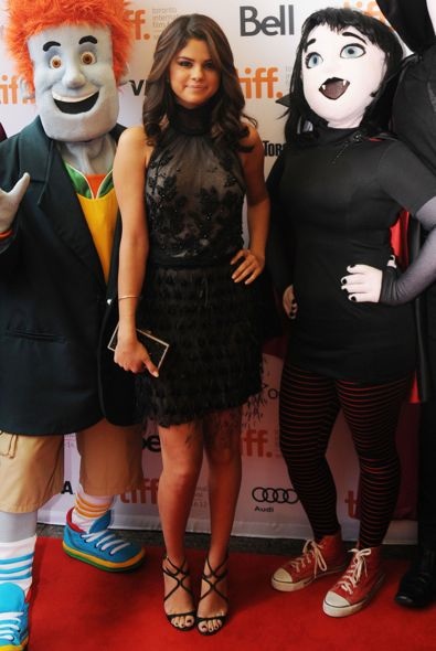 Selena Gomez at the 2012 Toronto International Film Festival Premiere of Hotel Transylvania