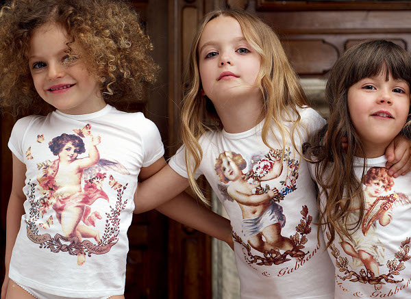 dolce gabbana dg kidswear