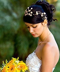 headband wedding hairstyles accessories
