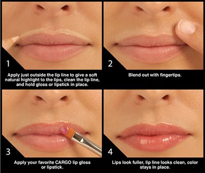 Tips pefect lip line