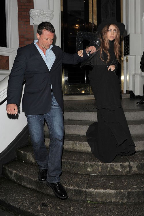 Lady Gaga visits the Ecuadorian Embassy Lady Gaga visits the Ecuadorian Embassy