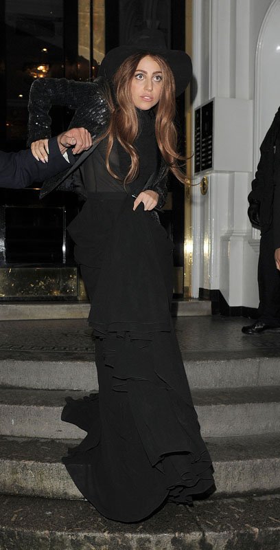 Lady Gaga visits the Ecuadorian Embassy Lady Gaga visits the Ecuadorian Embassy