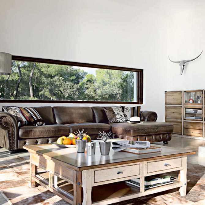 Living Room Decorating Modern European Style