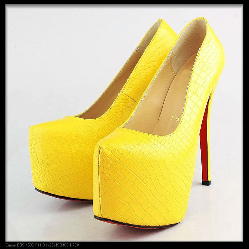 New design leather high heel fashion shoes women
