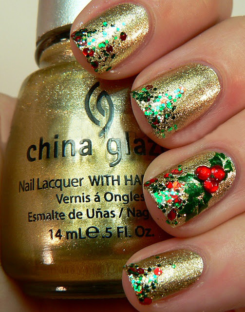 Mistletoe Nails Mistletoe Nails