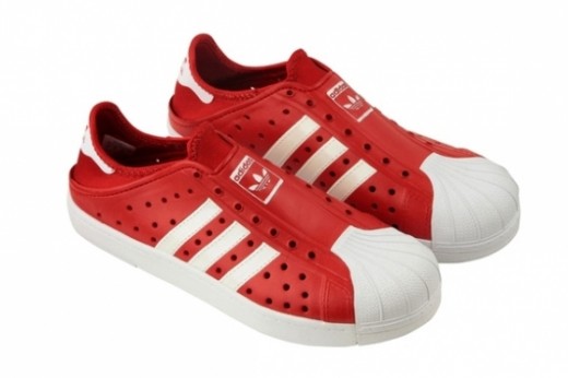 Adidas 2012 summer red and white shoes