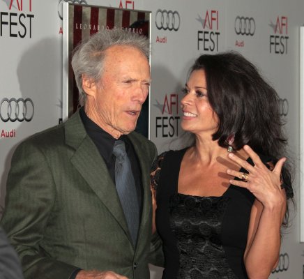 Clint Eastwood and wife Dina Eastwood