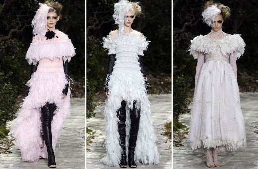 Grand Palais Dress Paris Fashion Show