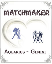 Aquarius to Gemini Horoscope Compatibility