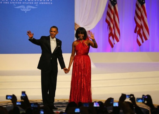 Michelle obama jason wu inaugural ball