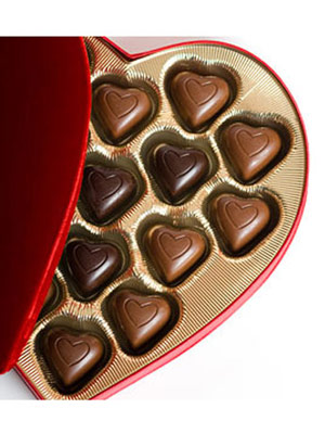 Valentines chocolates