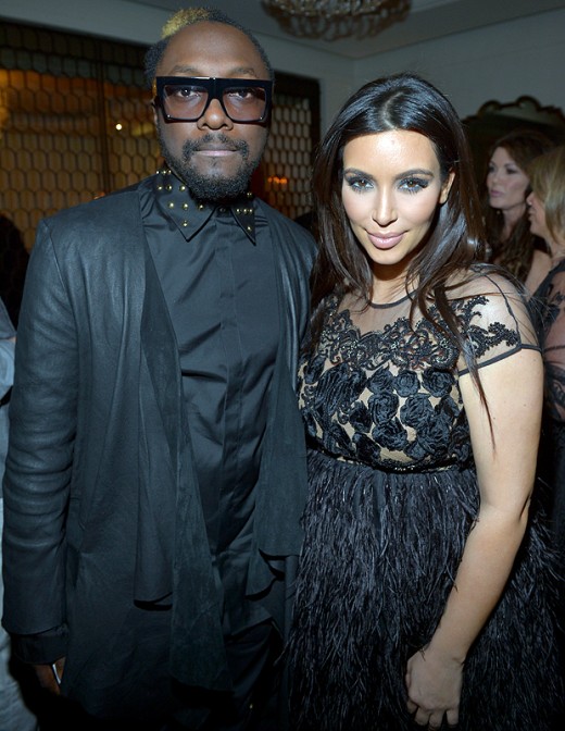 Kim Kardashian with William