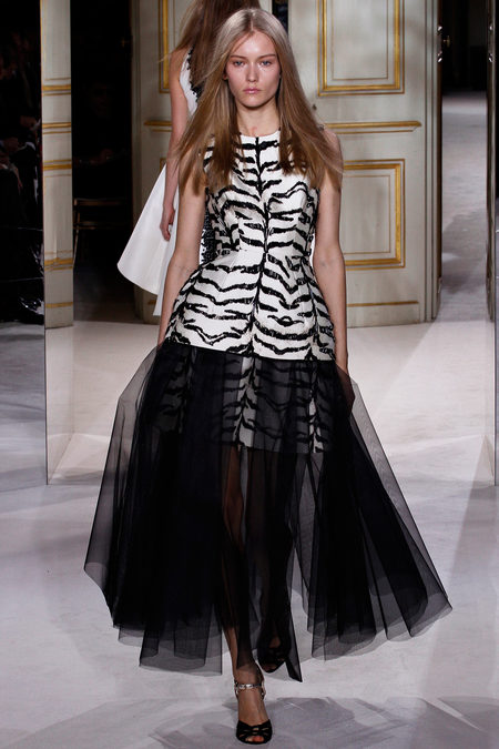 Paris Fashion Week Spring 2013 Couture Giambattista Valli Dresses