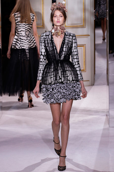 Paris Fashion Week Spring 2013 Couture Giambattista Valli Dresses