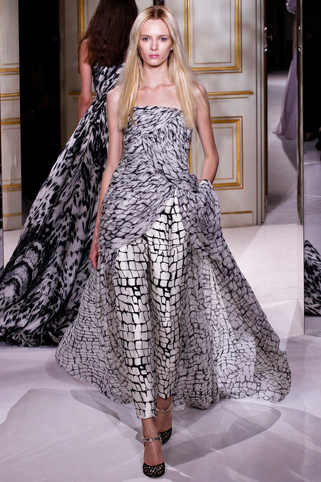Paris Fashion Week Spring 2013 Couture Giambattista Valli Dresses