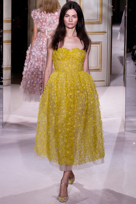 Paris Fashion Week Spring 2013 Couture Giambattista Valli Dresses