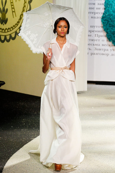Paris Fashion Week: Ulyana Sergeenko Spring 2013 Collection