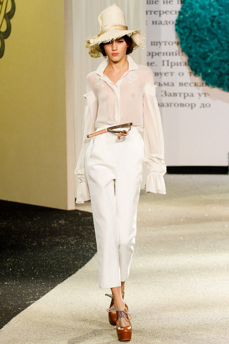 Paris Fashion Week: Ulyana Sergeenko Spring 2013 Collection