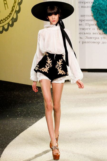 Paris Fashion Week: Ulyana Sergeenko Spring 2013 Collection
