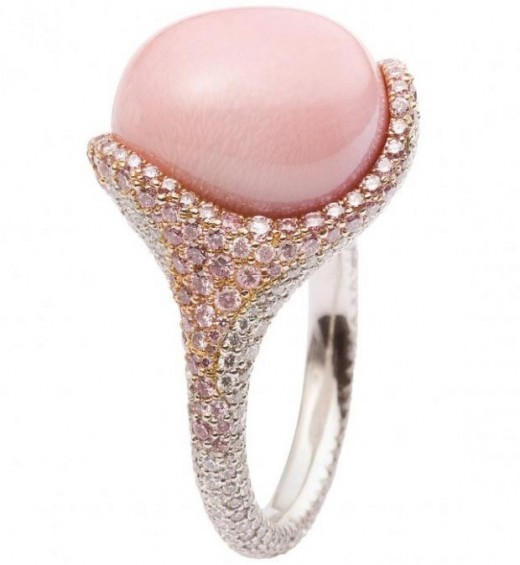 valentines day gifts ideas pink ring mikimoto