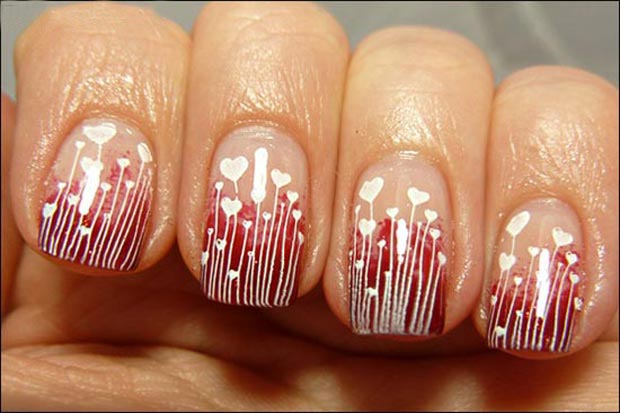 Amazing Valentine Day 2013 Nails Designs - Fashion Style Trends 2019