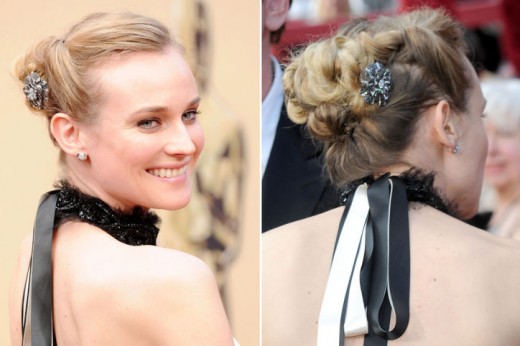 Diane Kruger Oscars 2013 Hairstyle