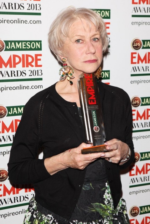 Beautiful Dame Helen Mirren Jameson Empire Awards 2013 