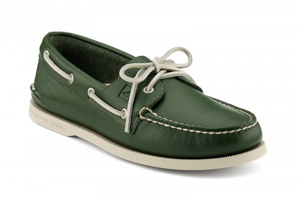 Green Boat Shoe Image