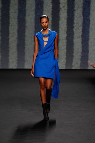 Dior's Women Dresses Collection 2013 Blue Beautiful Dress Photograph