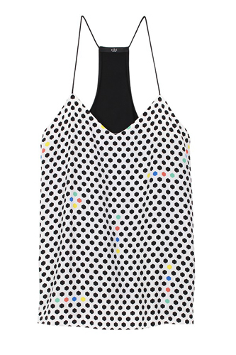 Pre Fall of Tibi Collection 2013 Bolt Printed Cami Wallpaper