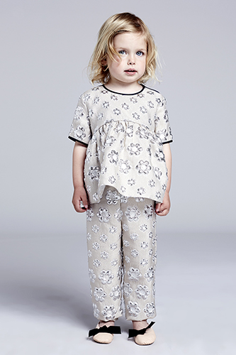 Roksanda Cute Kids Dresses or Model Collection Still Image