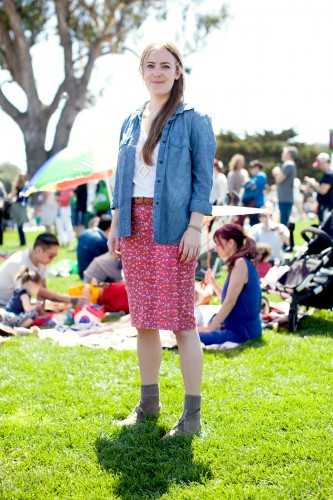 S.F.'s Best Parks 13 Sunny Snaps Beautiful Women Dress Photograph