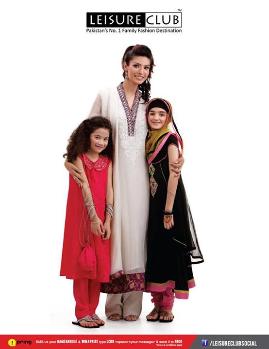 Men Women and Kids Leisure Eid Collection 2013