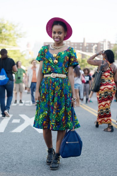 Afropunk 20 Endlessly Inspiring Looks green dress
