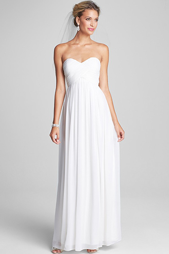 Thrifty Bride gets 15 Wedding Dresses white dress