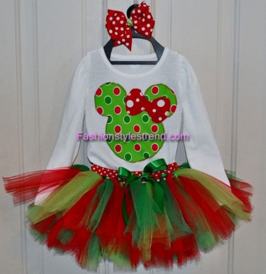 Christmas Dresses Outfits For Newborn Kids