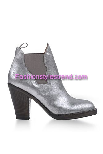 Silver Footwear Style