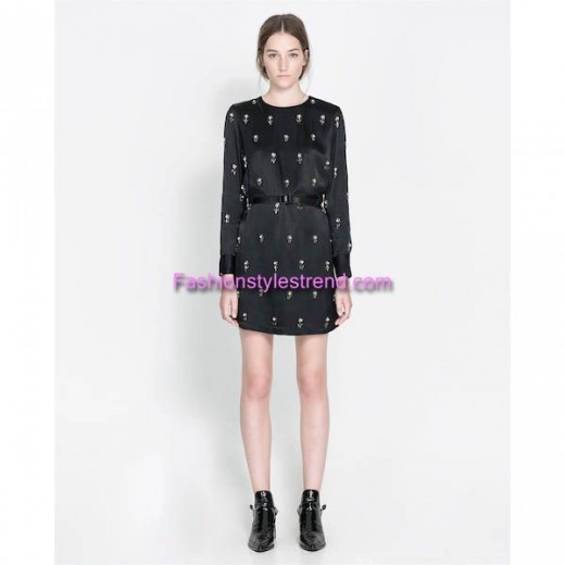 Day Embellished Winter Dresses For Women