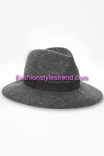 French Wool Fedora Hat