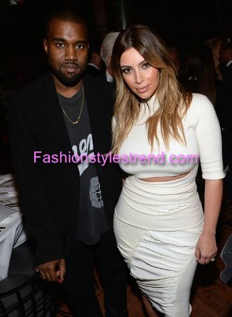 Celebrity Kanye & Kim