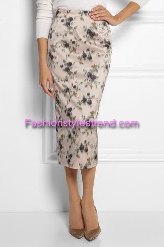 Celebrity Midi Skirt Designs