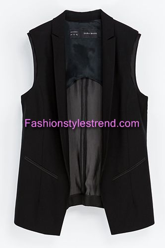 Sleeveless Blazer