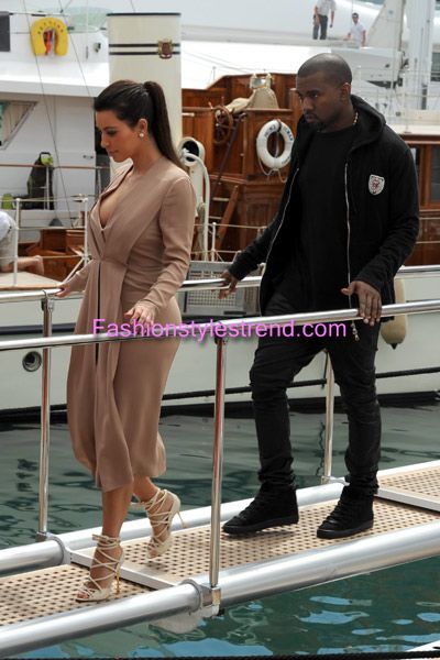 Kim and Kanye Celebrities