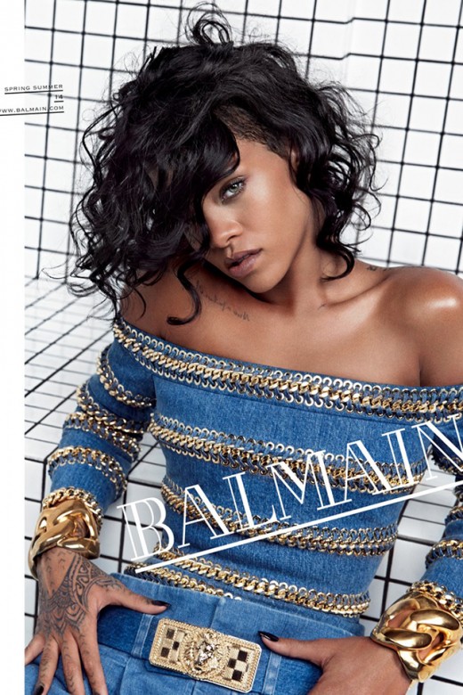 Rihanna Absolutely Kills It As The New Face Of Balmain