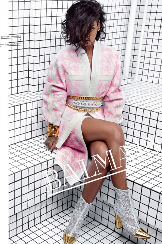Rihanna Absolutely Kills It As The New Face Of Balmain