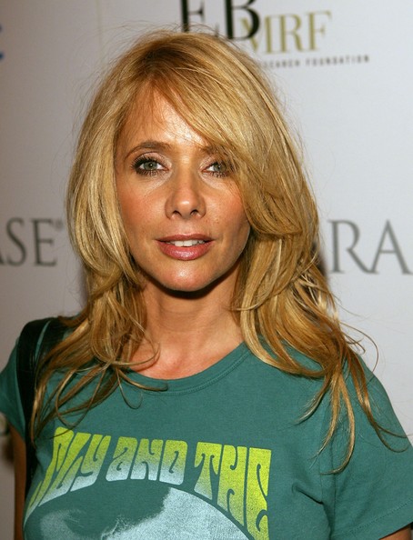 Rosanna Arquette with her BMW 5 Series Pics
