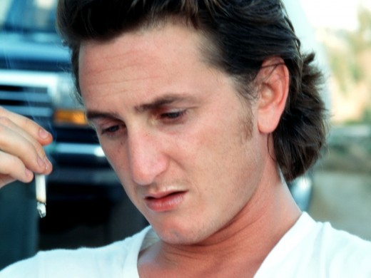 Sean Penn with his Super Car Mustang Pics
