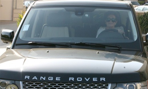 Sharon Osbourne with her Super Car Range Rover Sport Photos