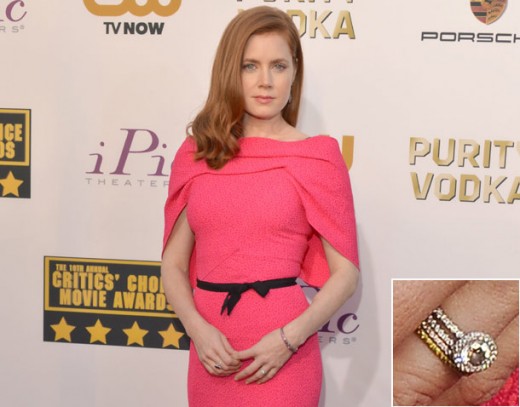 Amy Adams Engagement Rings