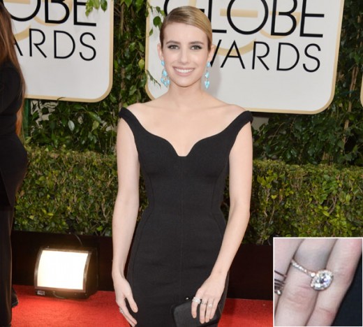 Emma Roberts Engagement Rings